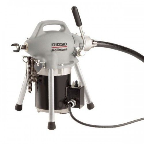 Limpiadora de desagües K-50 con manopla A-1 de RIDGID para limpieza de desagües (230 V)