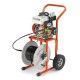 KJ2200 C LIMPIADORA ALTA PRESION A GASOLINA CAP. 30-150 MM. + JUEGO STANDARD+CARRETILLA H-30+MANGUERA 30 M X 1/4"