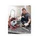 Máquina K-400 con guantes de limpieza de desagües RIDGID AUTOFEED
